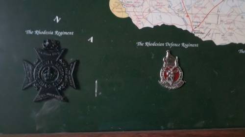 BADGES OF THE RHODESIA  FORCES LIMITED EDITION